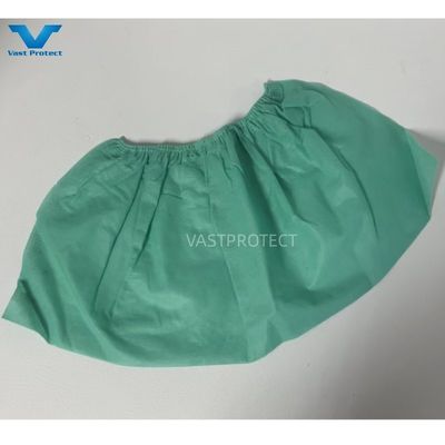 2-30g OEM industriale Copertura per scarpe verde elastico PP usa e getta