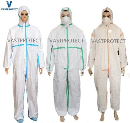 Abbigliamento monouso a nastro con cucitura sigillata