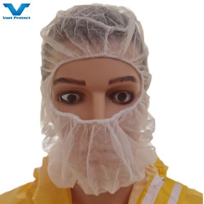 Disposable Polipropilene Ninja Astronaut Balaclava Copertura Testa Cappuccio Per Protezione Spaziale
