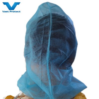 35 x 45 cm Customized Blue PP Non Woven Protective Hood Cover per cappuccio antipolvere
