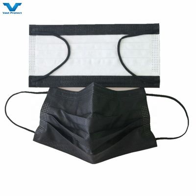Blu Bianco Nero Earloop 3 Ply Maschera Universale Con Certificazione CE EN14683