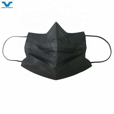 EN14683 Tipo IIR 10 pezzi/sacco 50 pezzi/scatola Classe II 3 Maschera a uso singolo blu nero