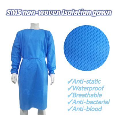 Comodo impermeabile SMS abito isolante in tessuto con manette a maglia EN1149 Standard