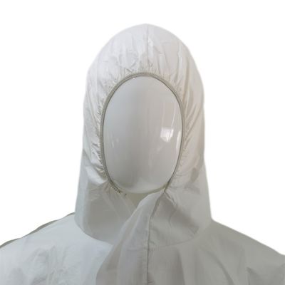 Anti-statico Tyvek 400 Coperture tipo 5 6 PPE di sicurezza microporoso Coperture usa e getta
