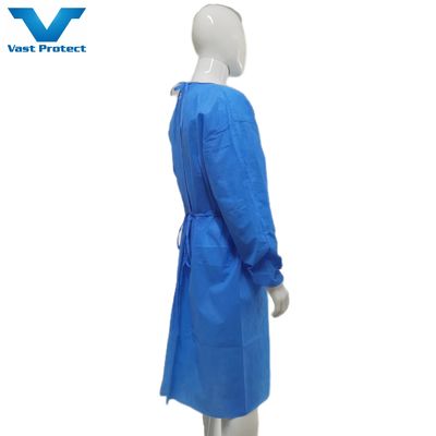 Tissu SMS medico impermeabile non sterile abito isolante M L XL classe I Livello 1 2 3