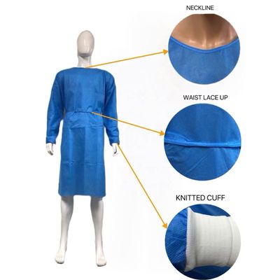 120 x 140 cm abito isolante SMS Protezione leggera durevole con certificazione CE