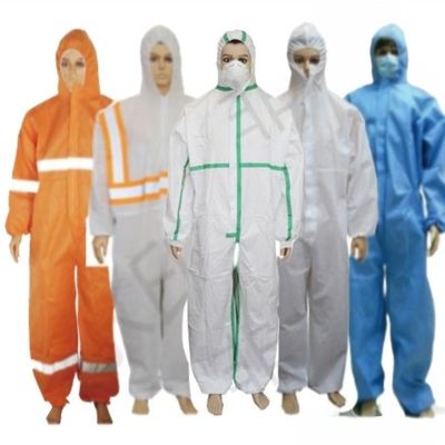 Abito PPE tipo 4 5 6 SMS PP Abiti da copertura microporosi Sicurezza industriale