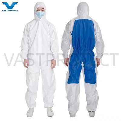 Abito PPE tipo 4 5 6 SMS PP Abiti da copertura microporosi Sicurezza industriale