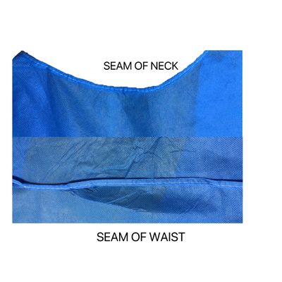 ANSI Compliant Blu SMS monouso abito isolante 120 x 140 cm Per la protezione traspirante