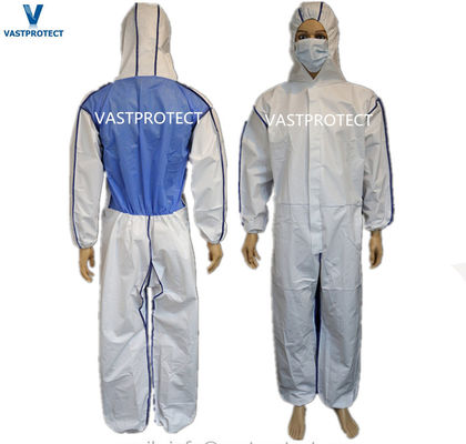Costumi di lavoro a molla per la riduzione dell'amianto Costumi pericolosi Costumi monouso Microporosi