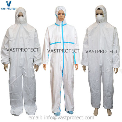 S M L X XL 3XL 4XL Anti-statico CE Tipo 5 6 Categoria 3 Abbigliamento da protezione monouso