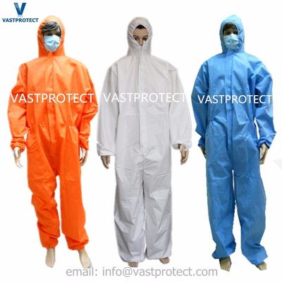 Modello N.O. VPT621 Coperture monouso in tessuto non tessuto in PP SMS microporose per lavori industriali