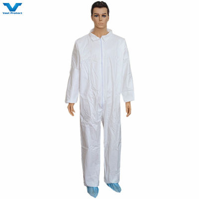 CE approvato Cat 3 Tipo 4/5/6 Protective Disposable Coverall negli Stati Uniti per la massima sicurezza
