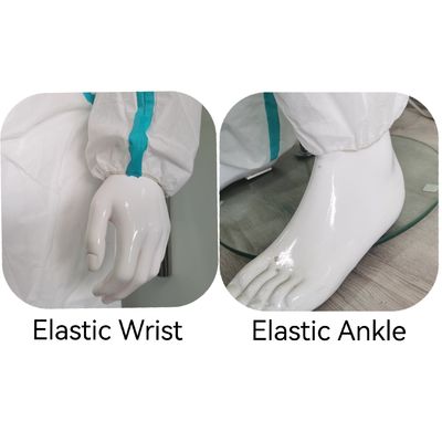 Tipo CE5/6 SMS resistenti, non tessuti, coperture isolanti protettive con fascia