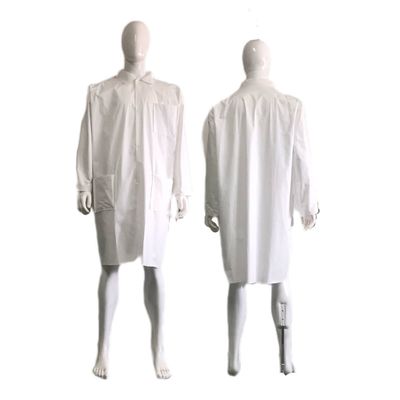 Abbigliamento da lavoro non tessuto personalizzato PPE protettivo Uniform Visitor Coat Lab Coat VASTPROTECT-501