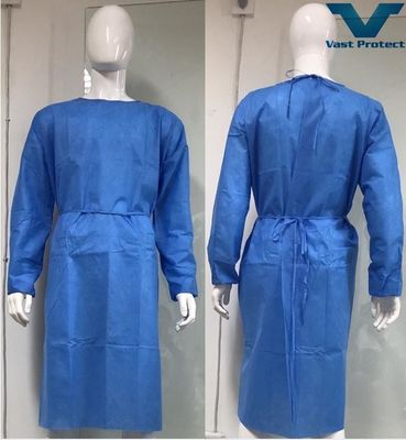 VASTPROTECT-501 Vestido da chirurgo morbido copertura resistente ai fluidi Protezione da isolamento antistatico