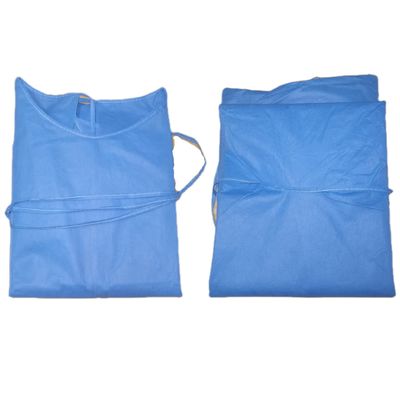 Abito chirurgico antistatico per la protezione del giardinaggio Logo stampato In magazzino Blu SMS/PP/PP PE usa e getta