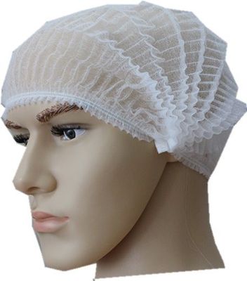 Richiesta su misura Offerta Non tessuto PP Single Elastic Strip Disposable Clip Mob Cap