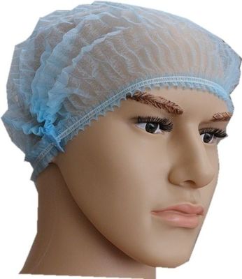 Richiesta su misura Offerta Non tessuto PP Single Elastic Strip Disposable Clip Mob Cap