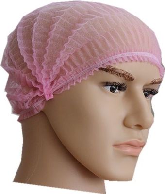 Richiesta su misura Offerta Non tessuto PP Single Elastic Strip Disposable Clip Mob Cap
