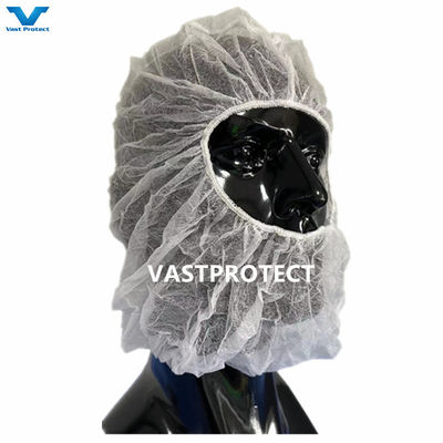 Non tessuto PP Ninja Balaclava Hood per la protezione 60000 PCS / giorno di fornitura