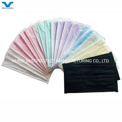 Maschera da viso monouso bianca 3 pli earloop non tessuta