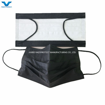 Maschera da viso monouso bianca 3 pli earloop non tessuta