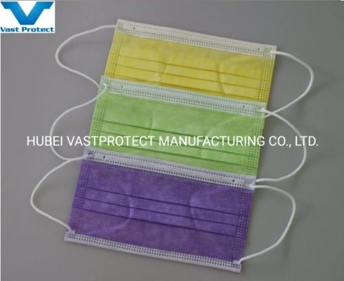 En14683 3 Maschera facciale per adulti a loop per orecchie traspirante con classificazione di filtro FFP1 e approvazione CE