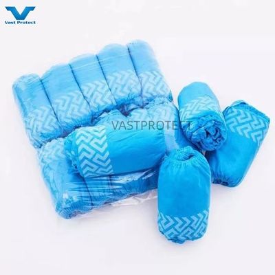Elastic Style Disposable PP 10-30g Blu Anti Slip Stampato Copertina Calzatura Professionale