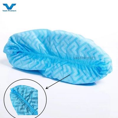 Elastic Style Disposable PP 10-30g Blu Anti Slip Stampato Copertina Calzatura Professionale