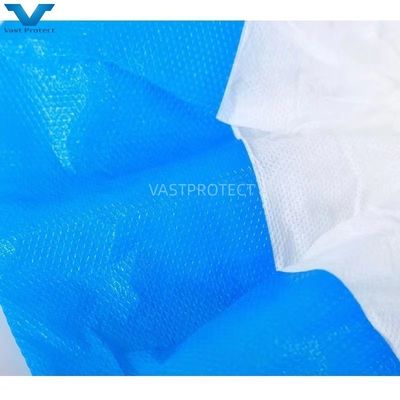 PP CPE Antislip Blu Bianco Protezione monouso Copertura calzatura pulizia