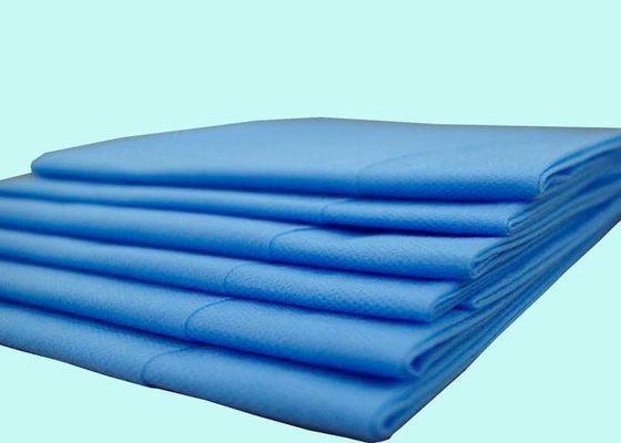 80*200cm Disposable Nonwoven PP Single Bed Fitted Drawing Sheet With Logo Print