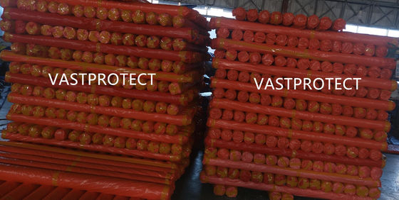 12 Prime *100 Prime Orange PE Tarpaulin Roll Opzioni di personalizzazione per VASTPROTECT