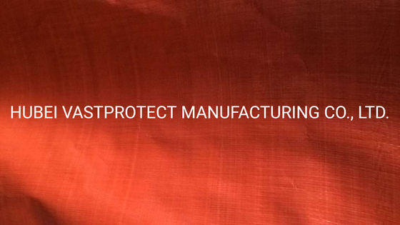 Rivestimento a doppio lato Arancione impermeabile PE polipiastre Rollo larghezza 3,65m Modello semplice