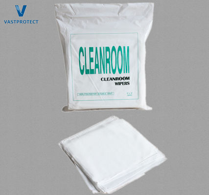 9" x 9" Laser antistatico sigillato 100% poliestere Lint Free Cleanroom Wipers con design