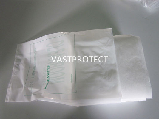 Restituzioni di restituzione 55% cellulosa 45% poliestere Lint-free Wipes di carta da bagno pulito Wip-0609