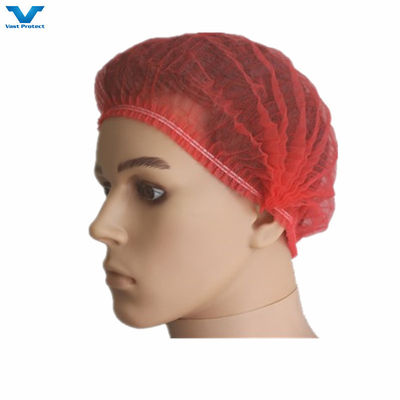 Non sterilizzato Personalizzazione Disposable Nonwoven PP Mob Clip Strip Bouffant Cap Cap