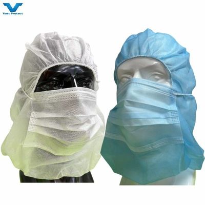 Laboratorio Disposable Non Woven PP Ninja Space Balaclava per l'industria alimentare