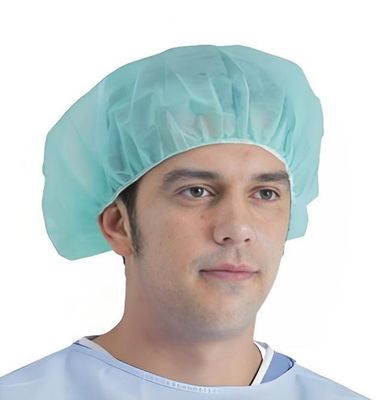 Scelta del colore Cappuccio rotondo giallo per medico / chirurgo / infermiere / lavoratore in officina senza polvere
