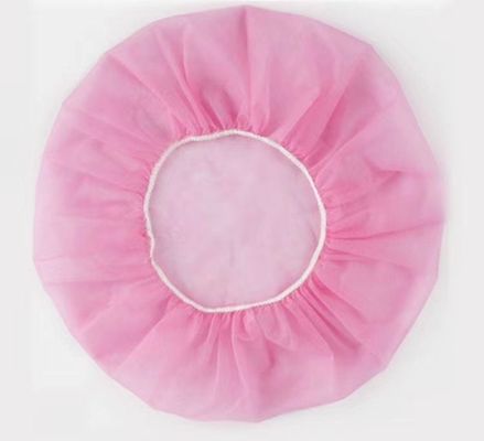 Nonwoven PP Disposable Round Bouffant Cap 21 prime /24 prime Inch Diametro 53/60cm 10/12GSM 100/Bx 1000pack
