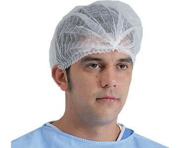PP Strip Bouffant Hairnet Clip Mob Cap con diversi colori e dimensioni 3 anni di validità