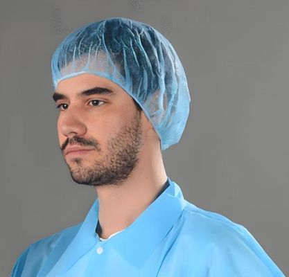 PP Strip Bouffant Hairnet Clip Mob Cap con diversi colori e dimensioni 3 anni di validità