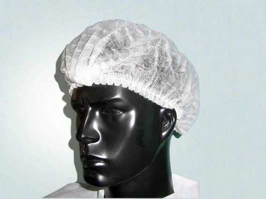 PP Strip Bouffant Hairnet Clip Mob Cap con diversi colori e dimensioni 3 anni di validità