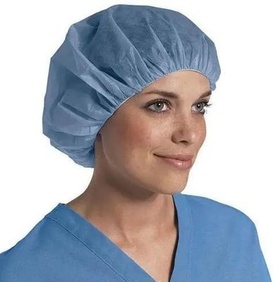 Elettronica V102 Cappotti rotondi monouso non tessuti in PP con gomma elastica