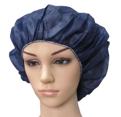 Cappotti rotondi in polipropilene non tessuti a mano senza polvere con gomma elastica unica
