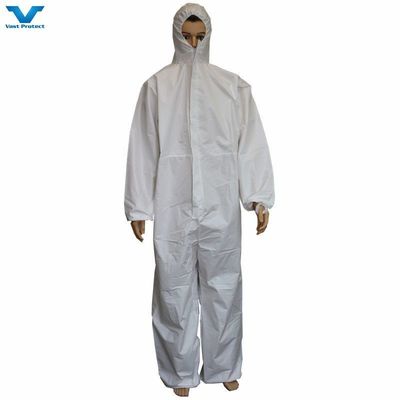 Tipo 5 6 Standard Cat 3 Abbigliamento monouso per la rimozione dell'amianto senza maschera