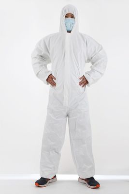 PPE Categoria 3 Tipo 56 Protezione traspirante Coverall usa e getta con logo personalizzato