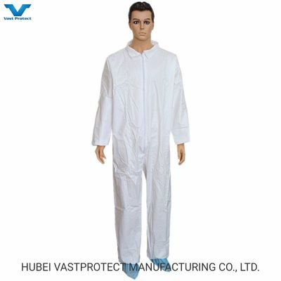 PPE Categoria 3 Tipo 56 Protezione traspirante Coverall usa e getta con logo personalizzato