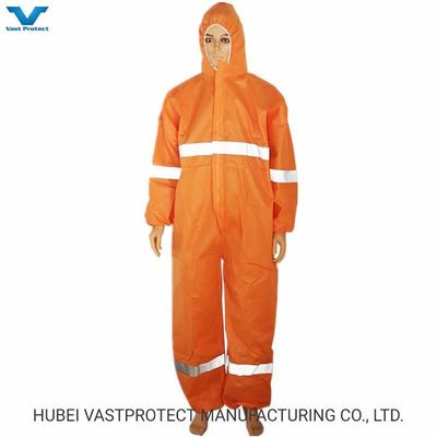 PPE Categoria 3 Tipo 56 Protezione traspirante Coverall usa e getta con logo personalizzato