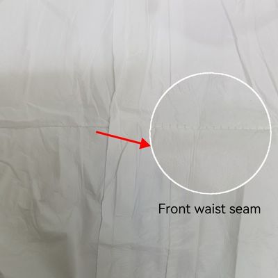 CE Tipo 5/6 Cat3 Testa di copertura con cappuccio durevole in tessuto microporouso antisciocco